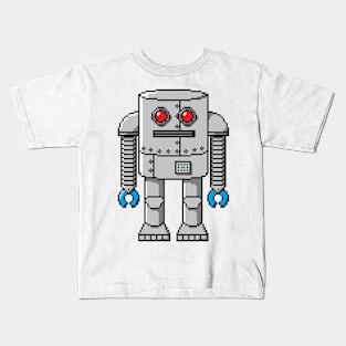 Pixel Robot 008 Kids T-Shirt